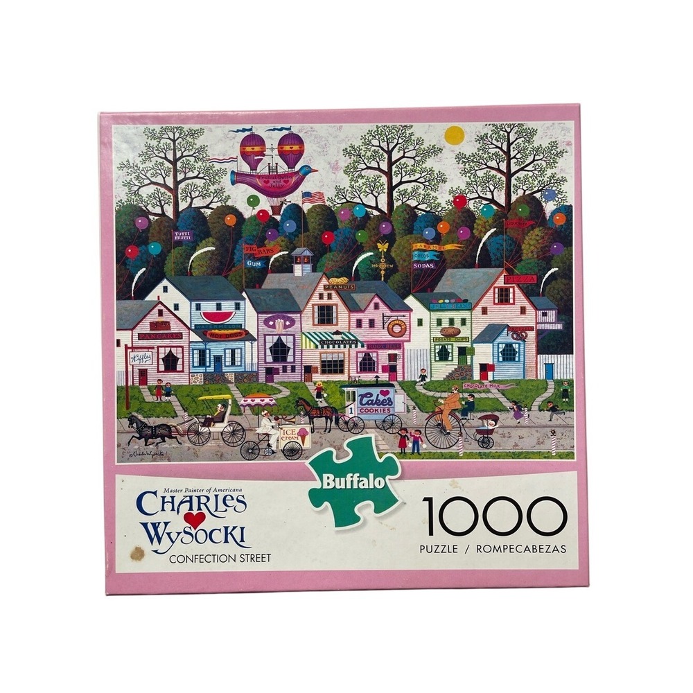 Buffalo David Bitton Charles‎ Wysocki Confection Street 1000 Piece Puzzle